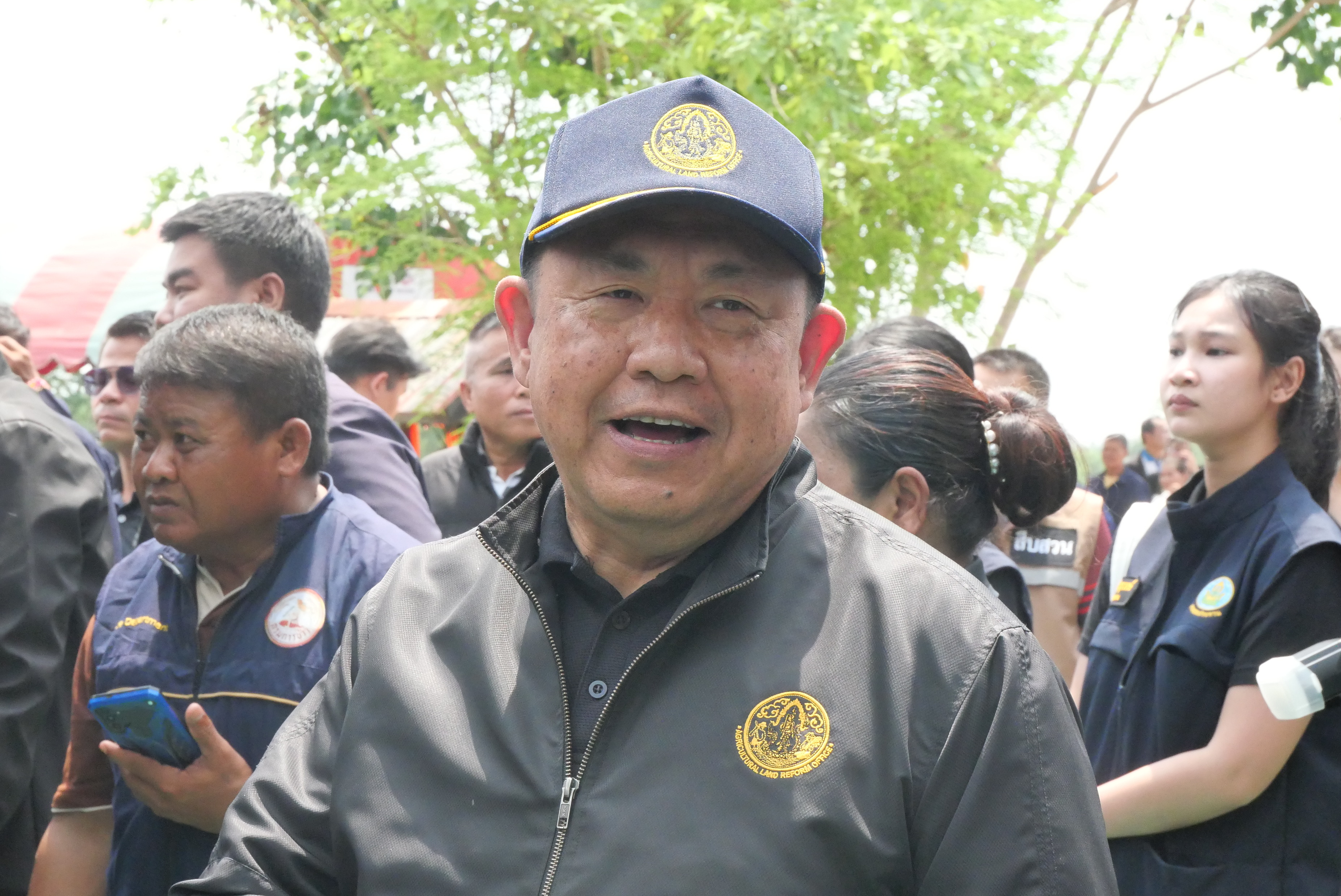 title - ส.ป.ก. ติดตามรัฐมนตรีช่วยว่าการกระทรวงเกษตรและสหกรณ์ (นายวัชระพล ขาวขำ) พร้อมคณะ ลงพื้นที่ตรวจราชการในพื้นที่จังหวัดกาฬสินธุ์ (จุดที่ 1) 